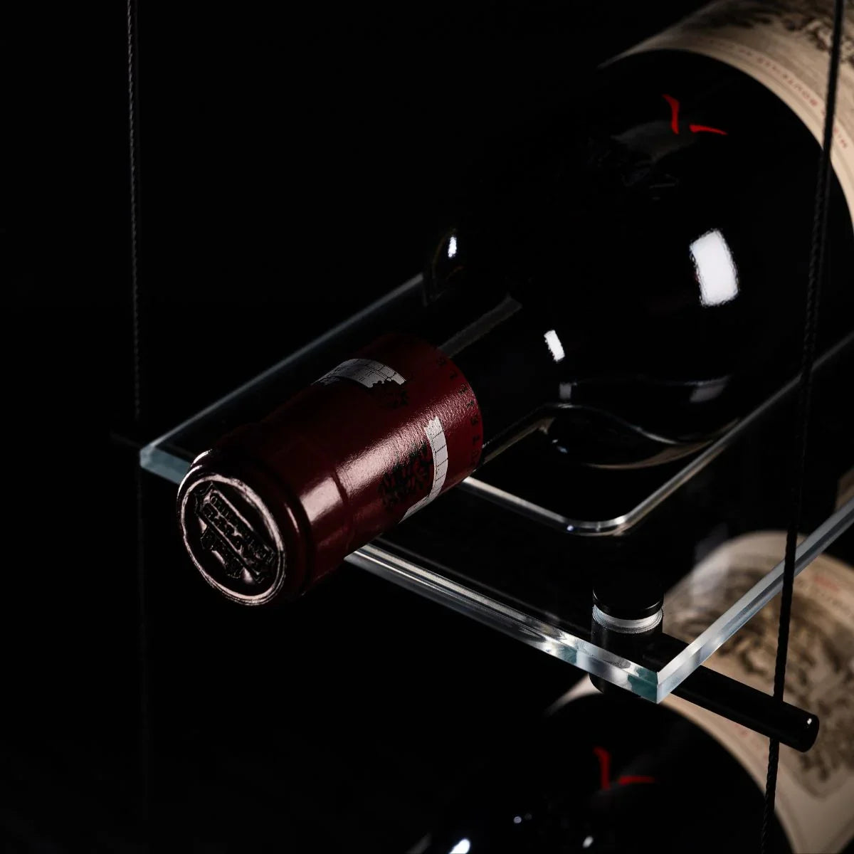 Lumina Cable Wine - Black Single / 6'-Single / 6'6"-Single / 7'-Single / 7'6"-Single / 8' Genuwine Cellars Reserve