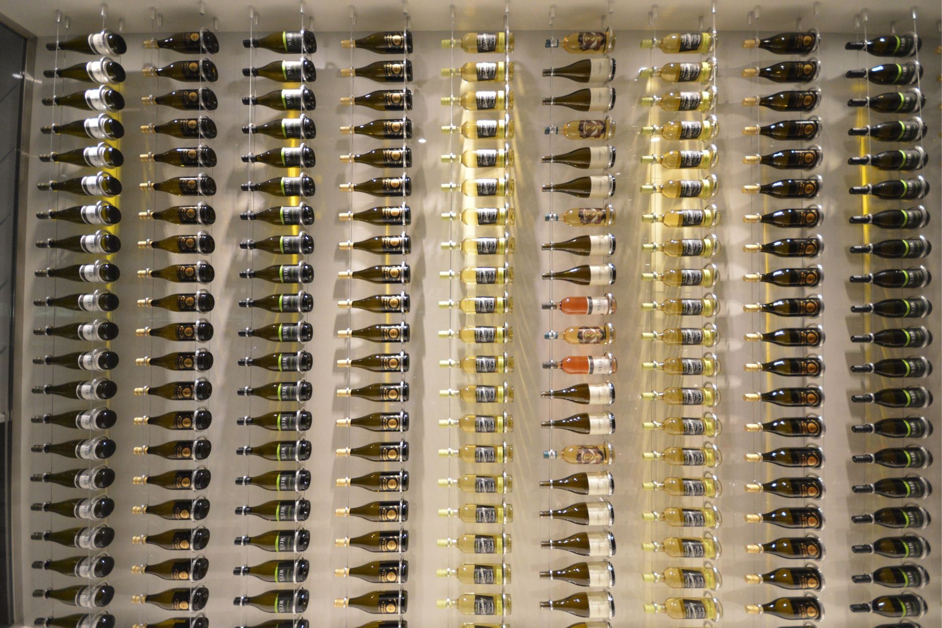 Silver cable wine systems - Genuwine Cellars Reserve