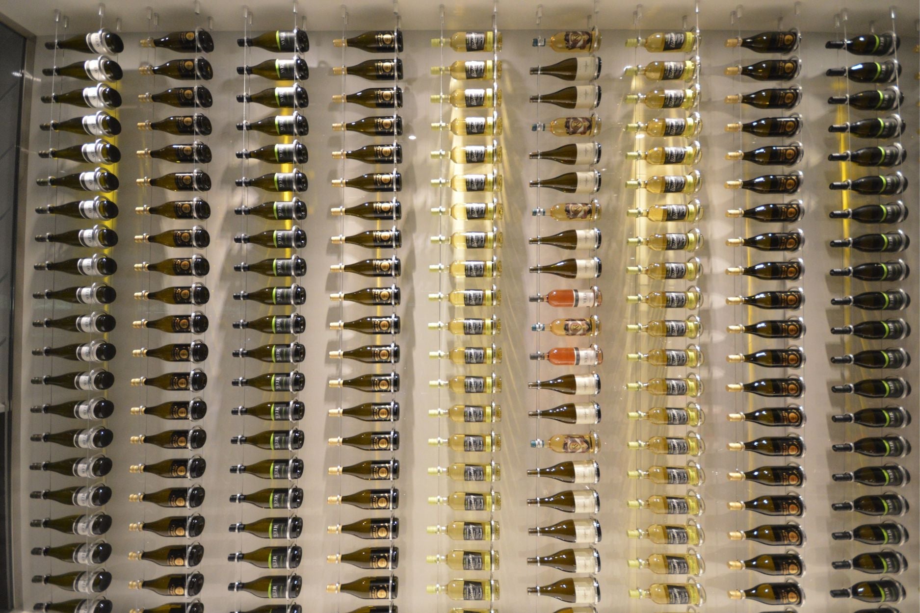 Silver cable wine systems - Genuwine Cellars Reserve