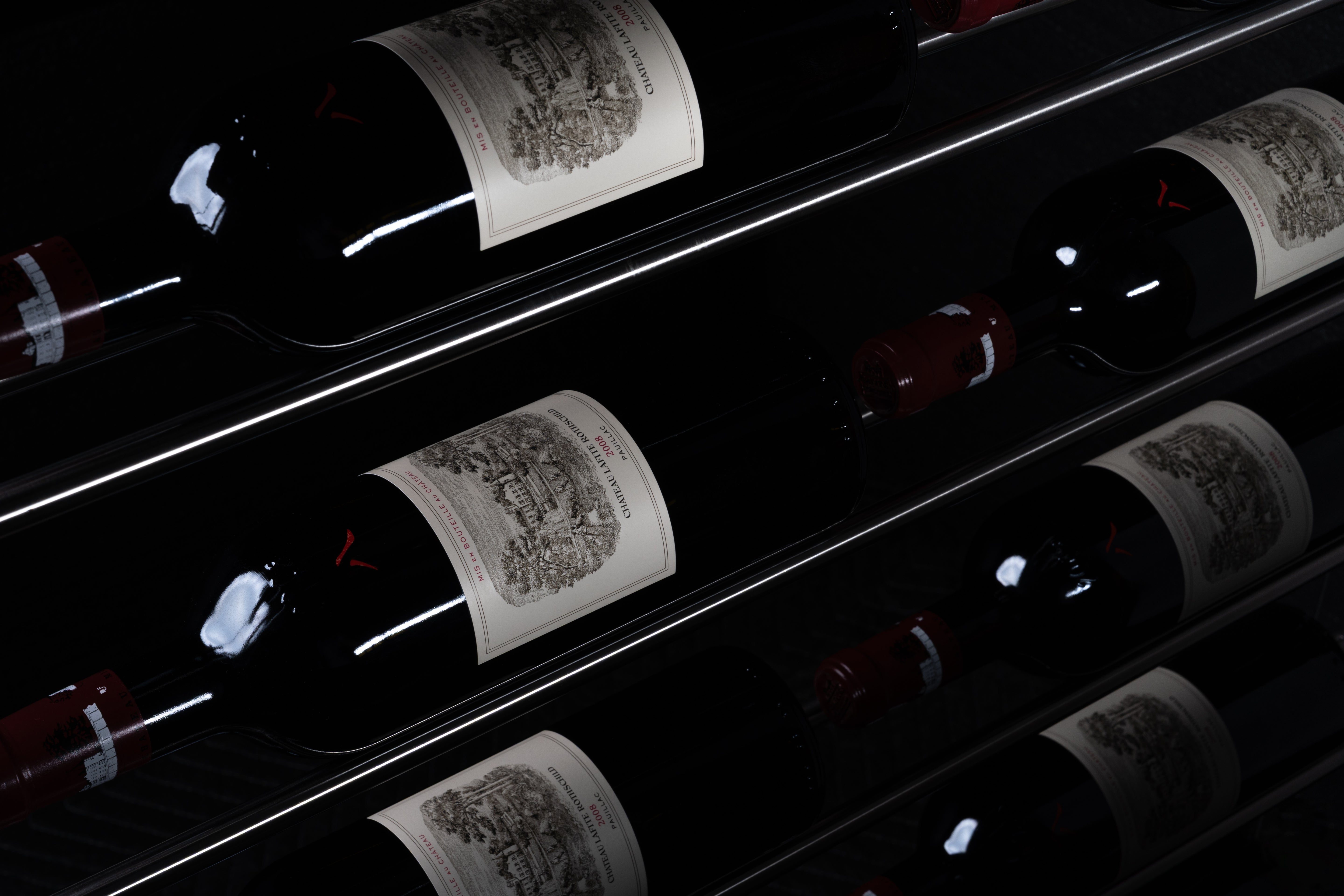 Label Line Gold Triple Bottle Width