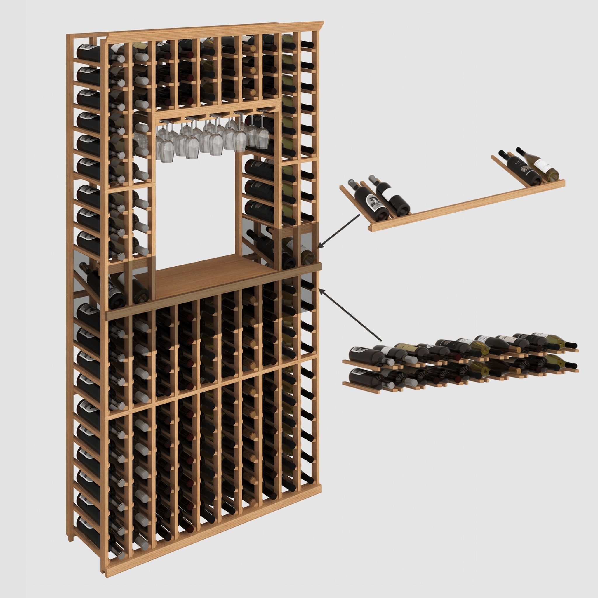 handmade wine rack - Genuwine Cellars Shop