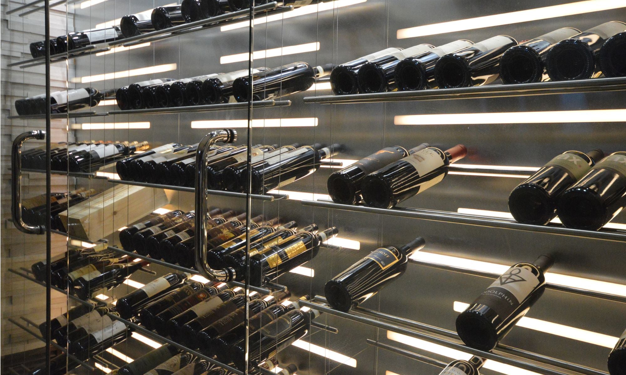 wine cabinet with cooler - Genuwine Cellars Reserve