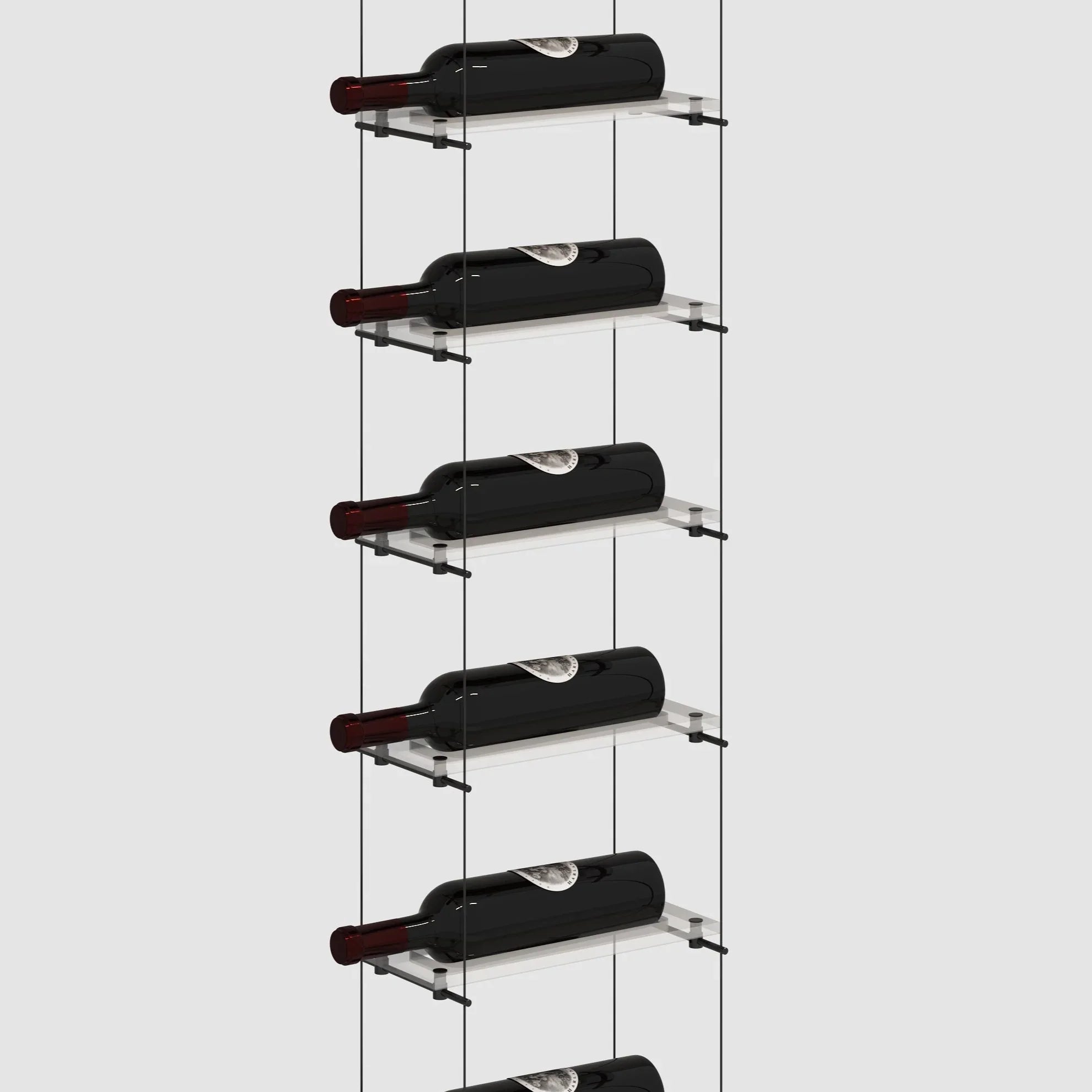 Lumina Cable Wine - Black Single / 6'-Single / 6'6"-Single / 7'-Single / 7'6"-Single / 8' Genuwine Cellars Reserve
