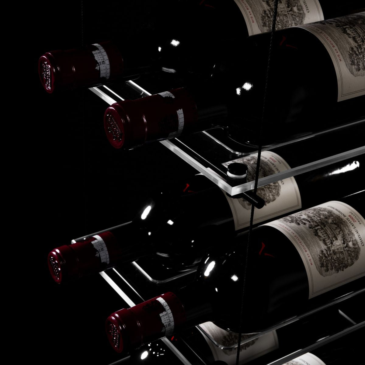 Lumina Cable Wine - Black Single / 6'-Single / 6'6"-Single / 7'-Single / 7'6"-Single / 8' Genuwine Cellars Reserve