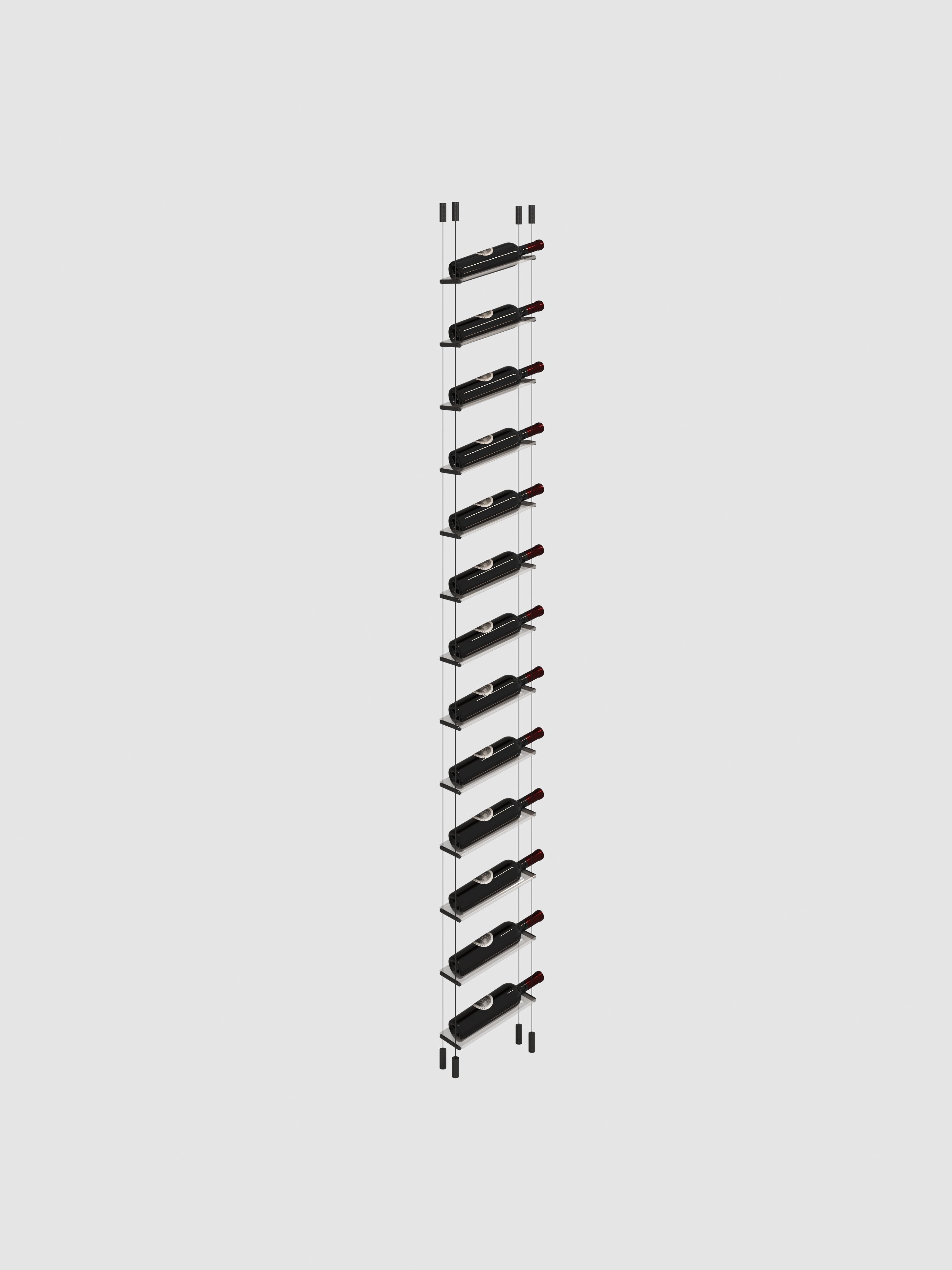 Lumina Cable Wine Display - Black