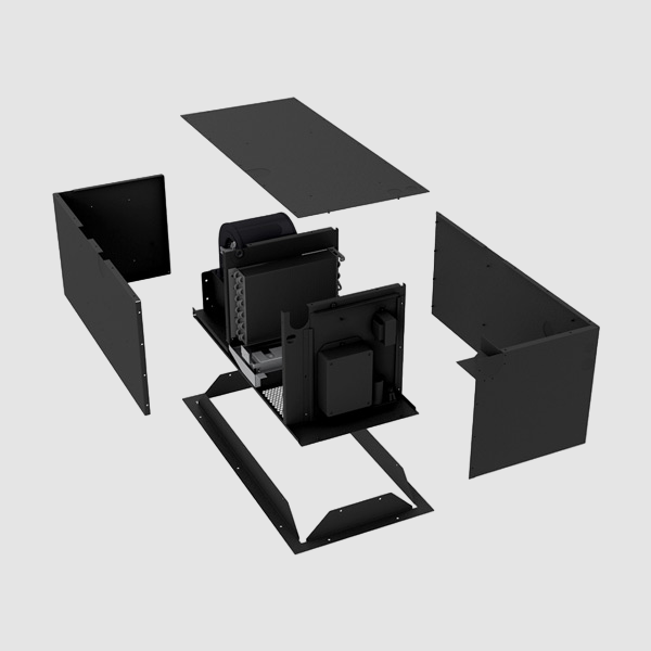 WHISPERKOOL Mini Ceiling Mount – Ductless Cooling Unit