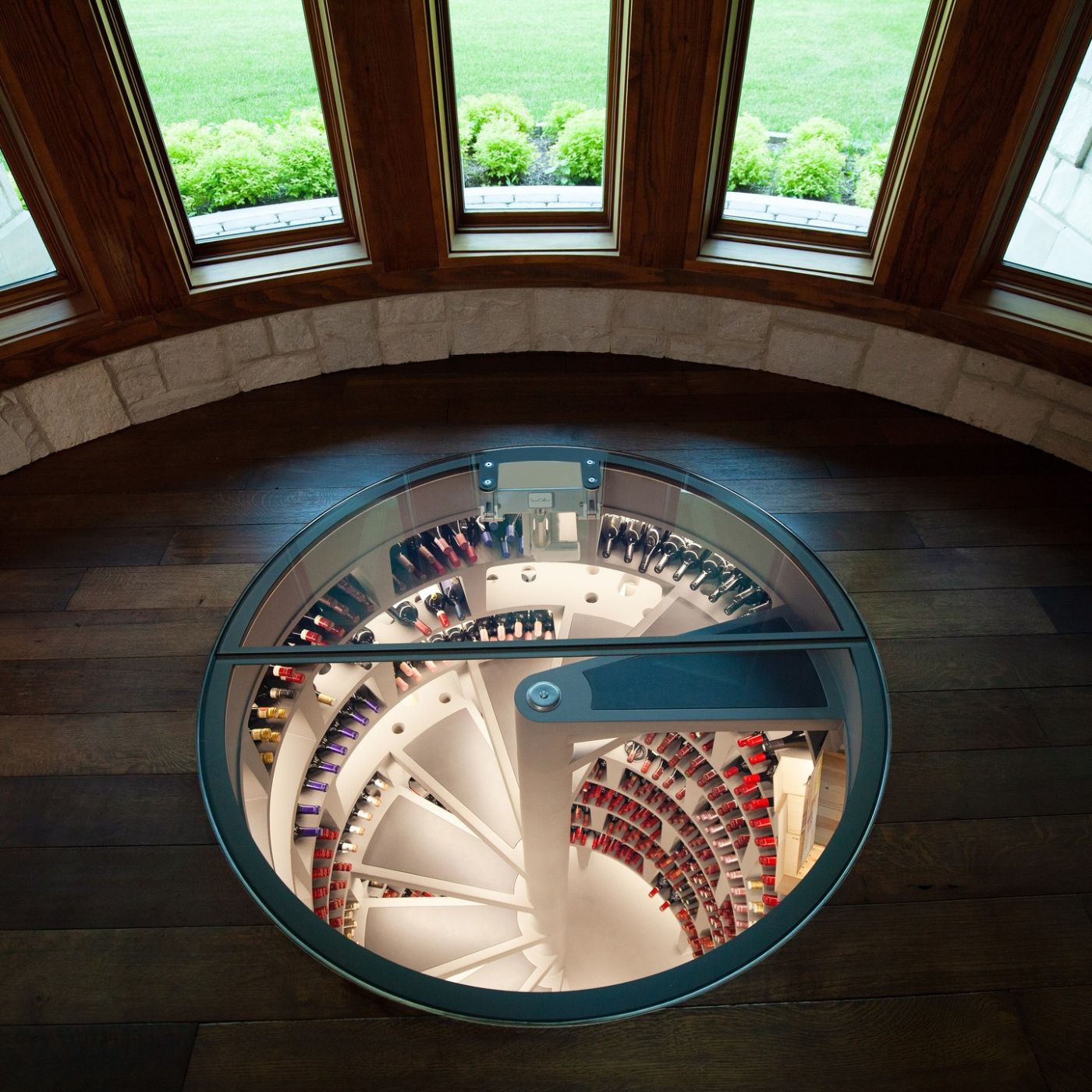 wine cellar glass trap door - Genuwine Cellars Reserve