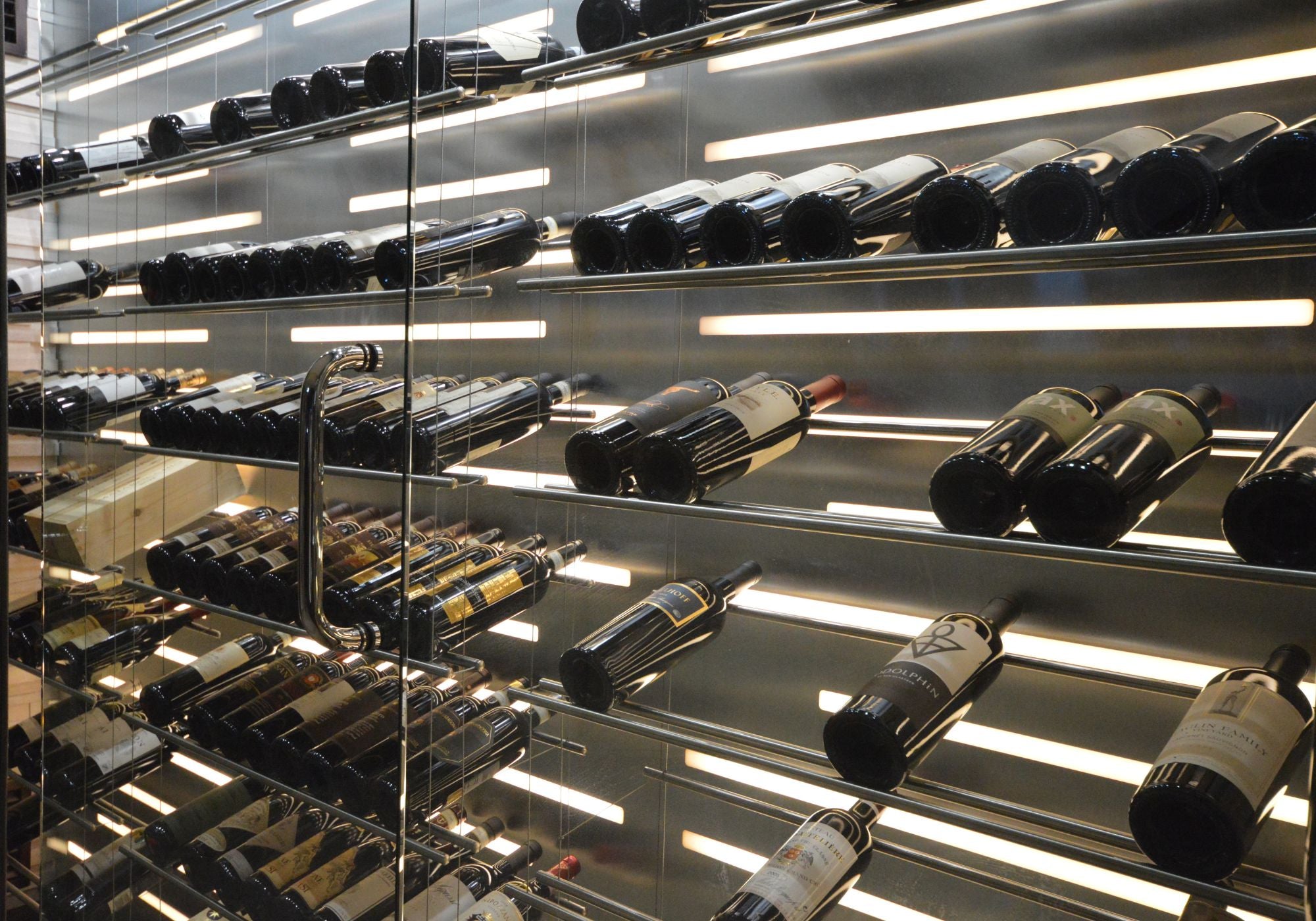 ceiling mounted wine rack - Genuwine Cellars Reserve