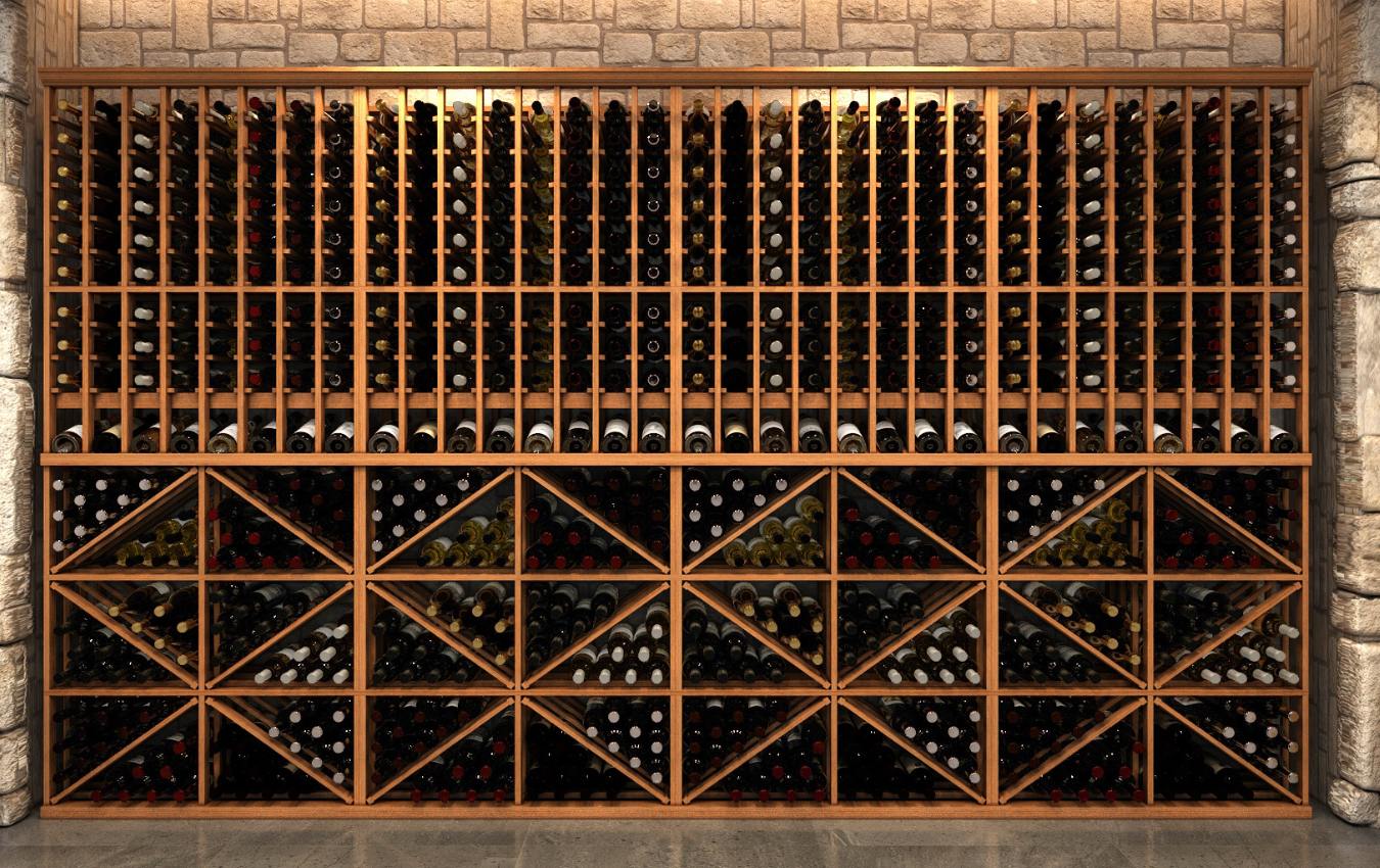 large wine cellar