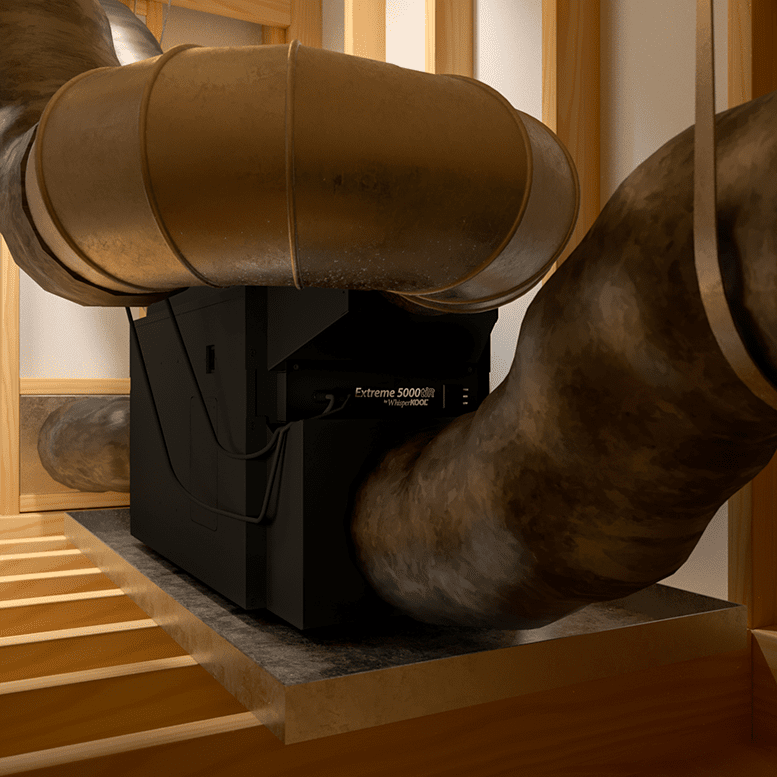 WhisperKool 3500tiR Extreme installation - Genuwine Cellars Shop