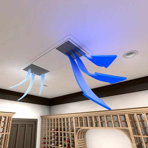 WHISPERKOOL Ceiling Mount 8000 Cooling Unit Default Title Genuwine Cellars Reserve