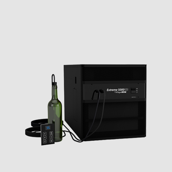 WHISPERKOOL Extreme 5000tiR Through-the-Wall Cooling Unit - Genuwine Cellars Reserve