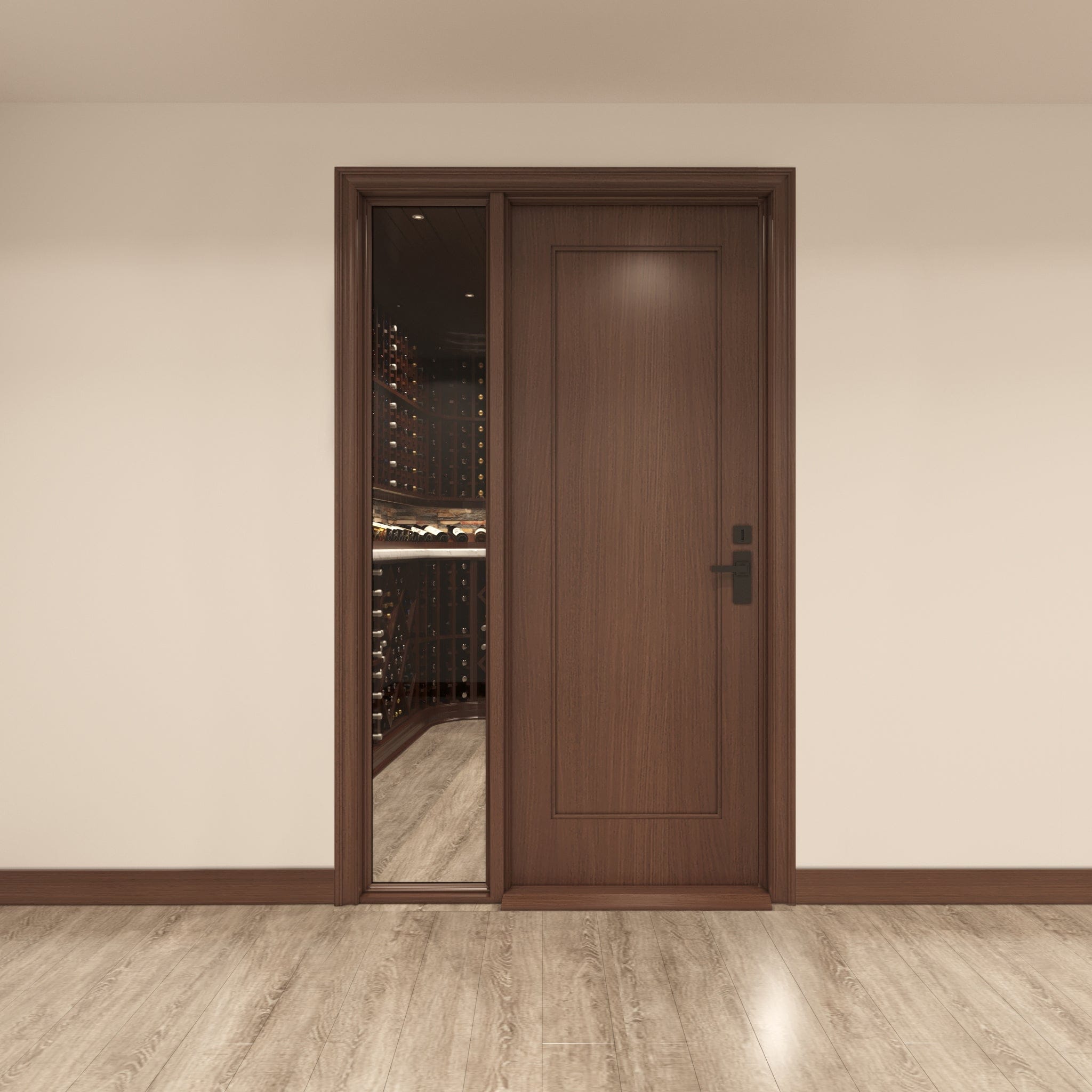 Panel Single Cellar Door, 1 Sidelight