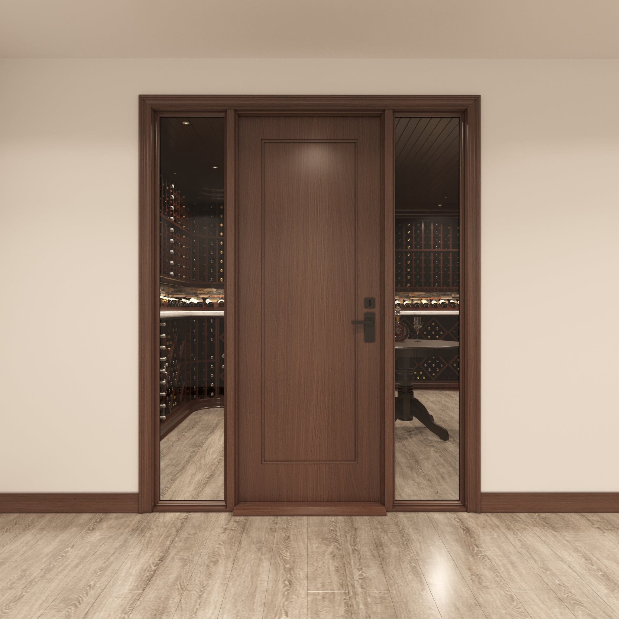 Panel Cellar Door, 2 Sidelights