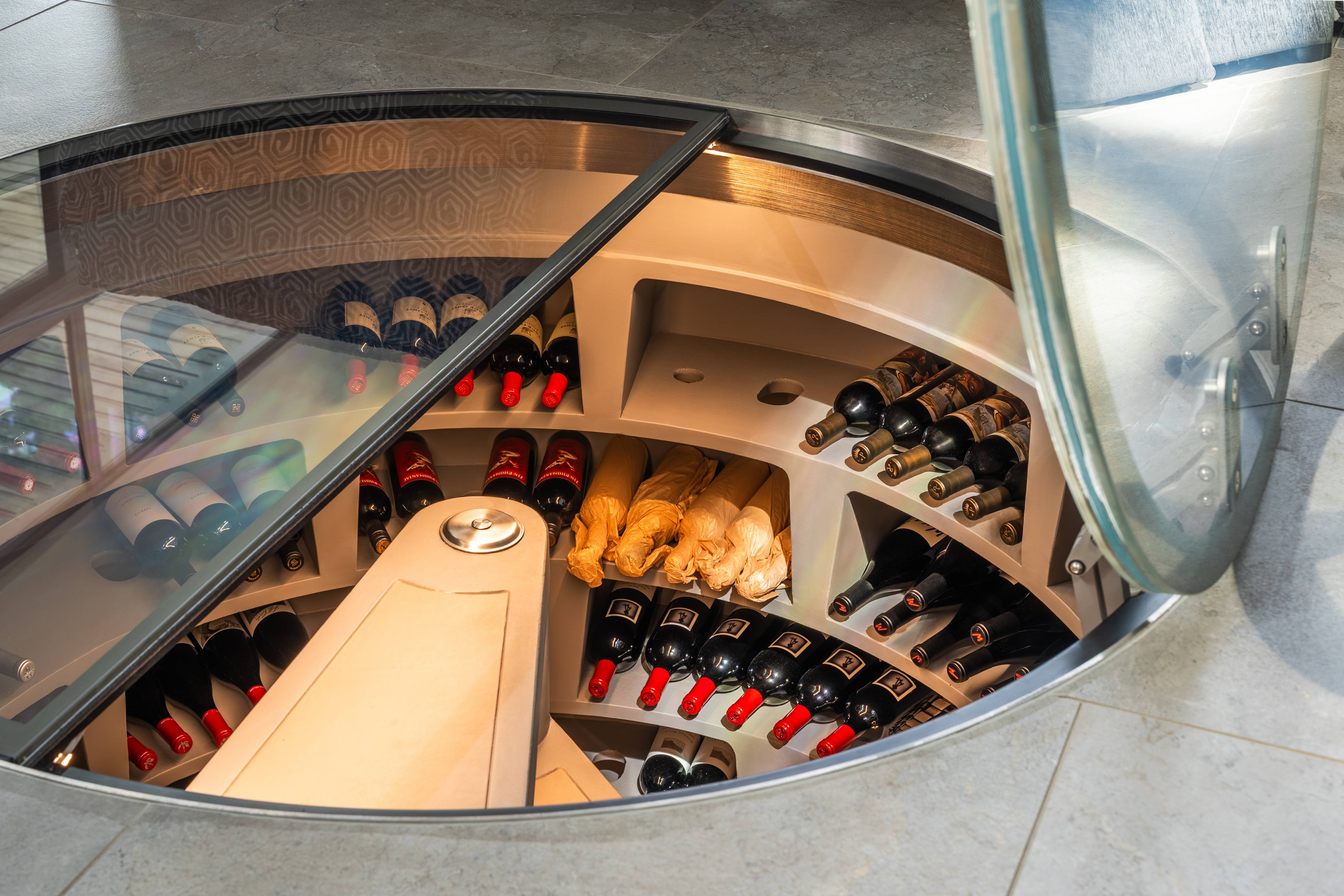 Spiral Wine Cellar: Engineered Elegance