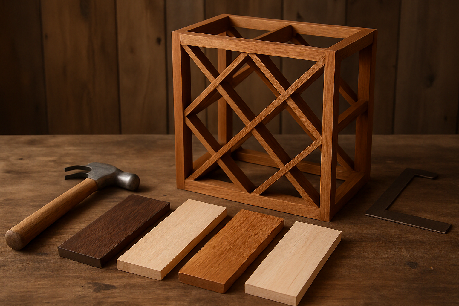 Wood Wine Rack Craftsmanship: Material Selection Guide
