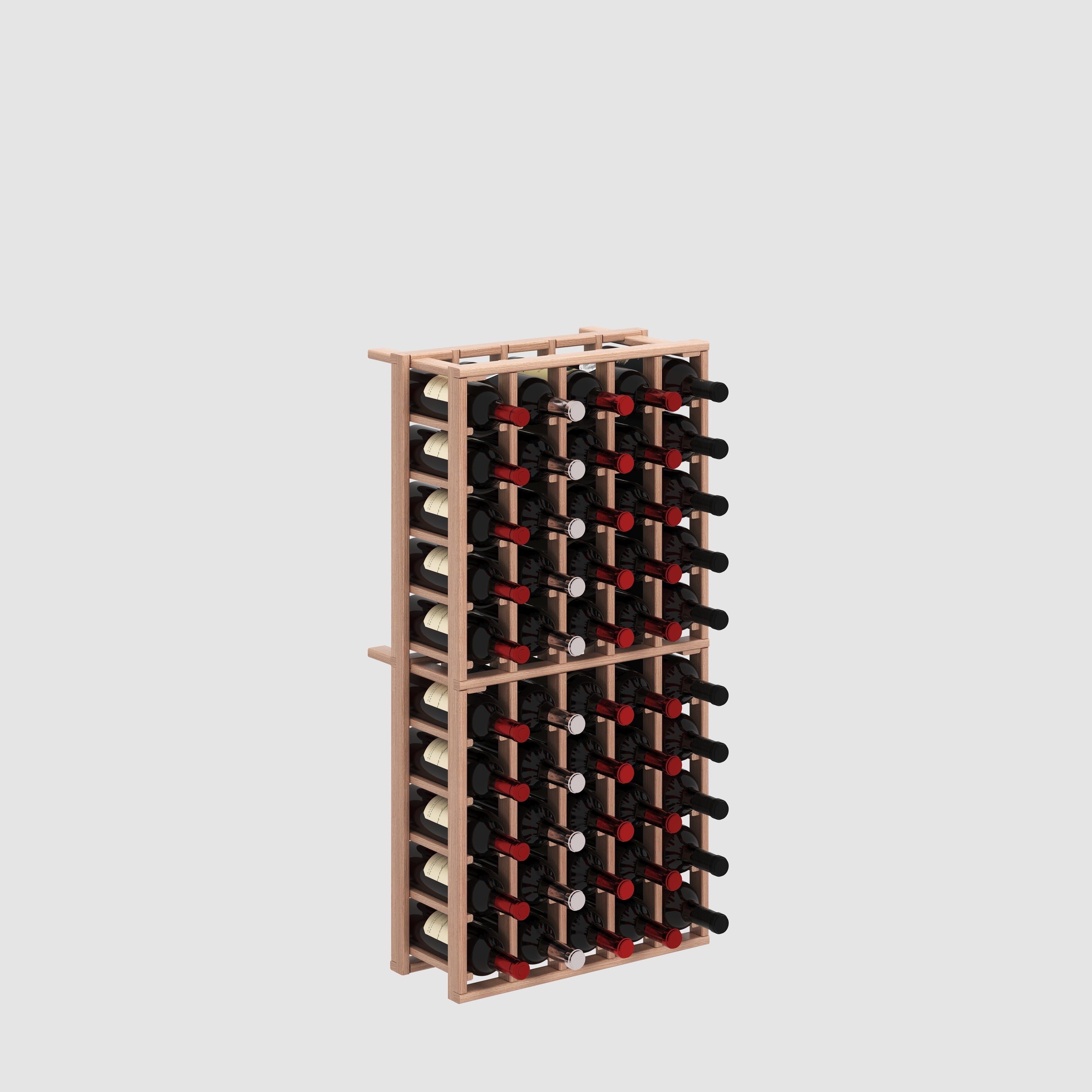 mahogany wine rack withiut the base - Genuwine Cellars Reserve