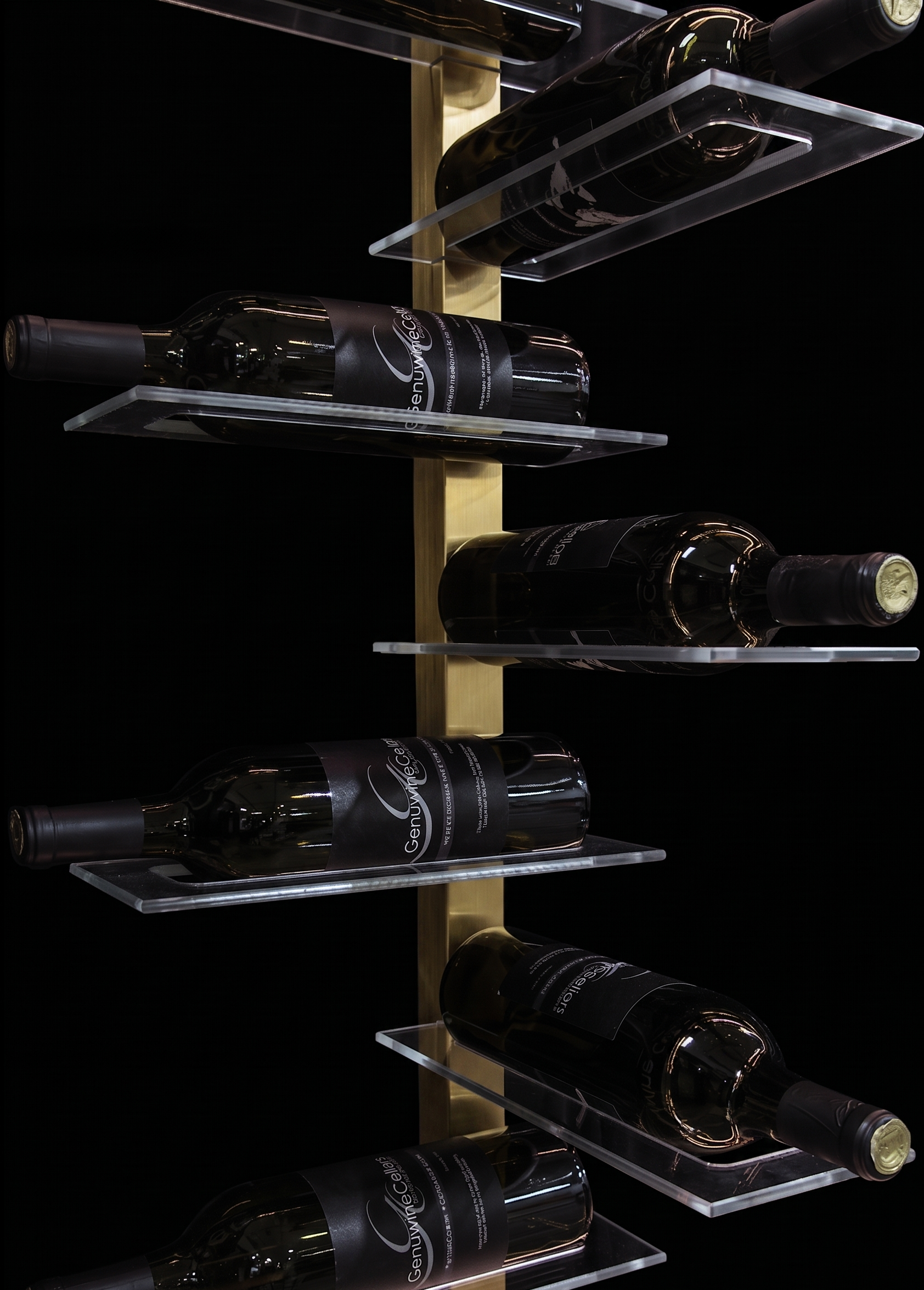 OPUS Collection - Gold  6' / Cork Forward / 3000K-6' / Cork Forward / 4000K-6' / Cork Forward / 5000K-6' / Label View / 3000K-6' / Label View / 4000K  Genuwine Cellars Reserve