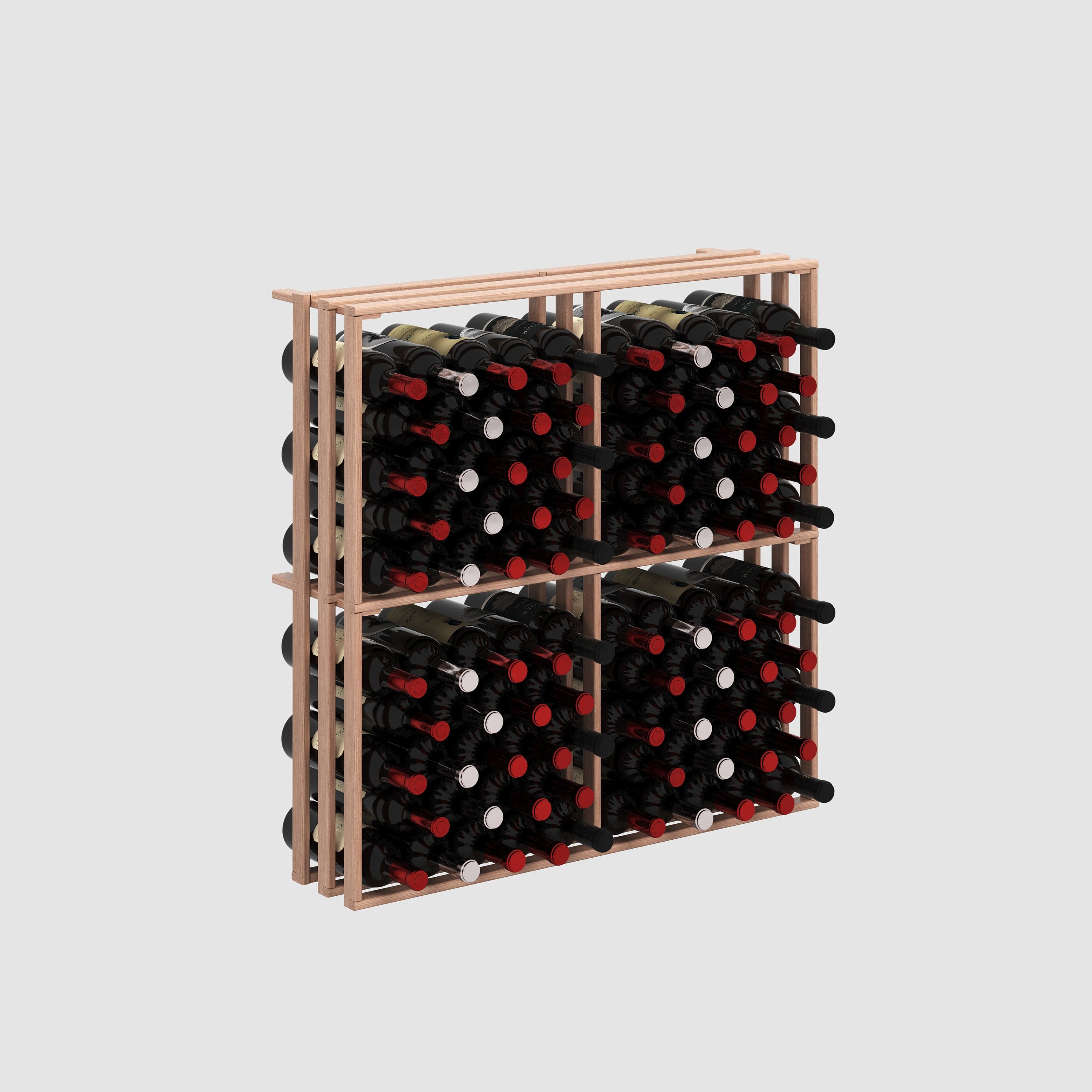 mahogany wine storage bins - Genuwine Cellars Reserve